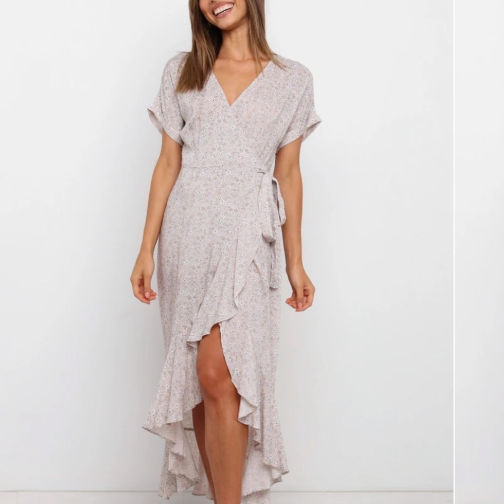 Petal & Pup Darlene Floral Dress in Blush